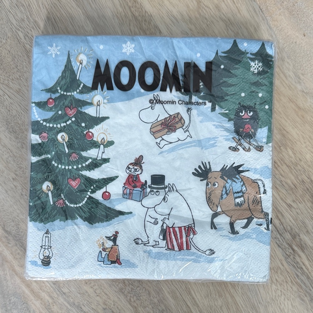 MOOMIN Festive Holiday Napkins